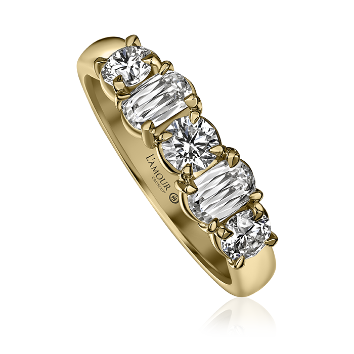 Crisscut New York L’Amour Crisscut® Classic & Crisscut® Round Diamond Band
