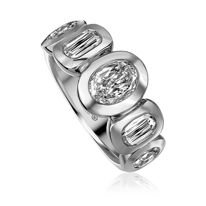 Crisscut New York L’Amour Crisscut® Mixed Shape Diamond Band