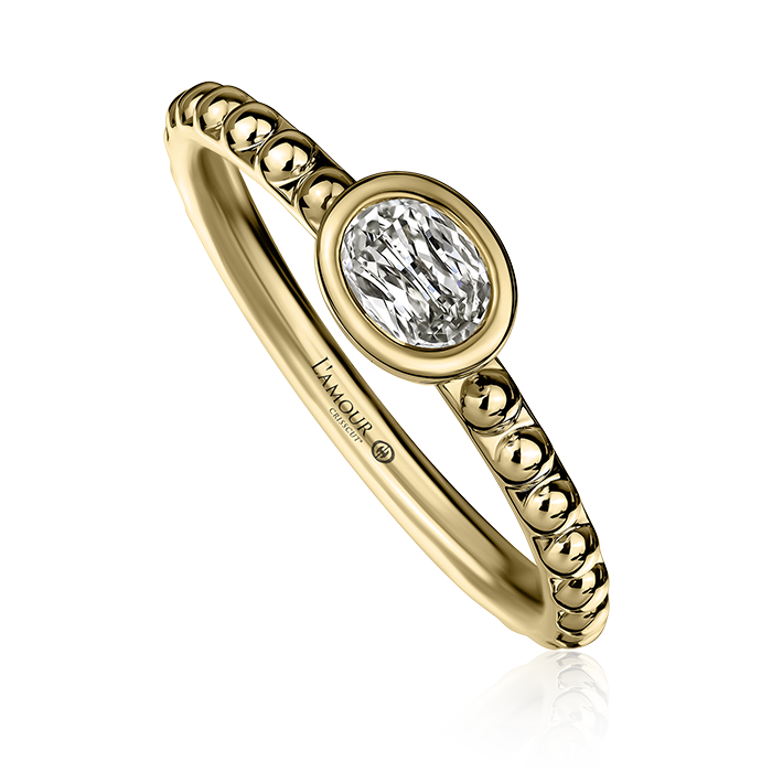 Crisscut New York L’Amour Crisscut® Oval Diamond Ring