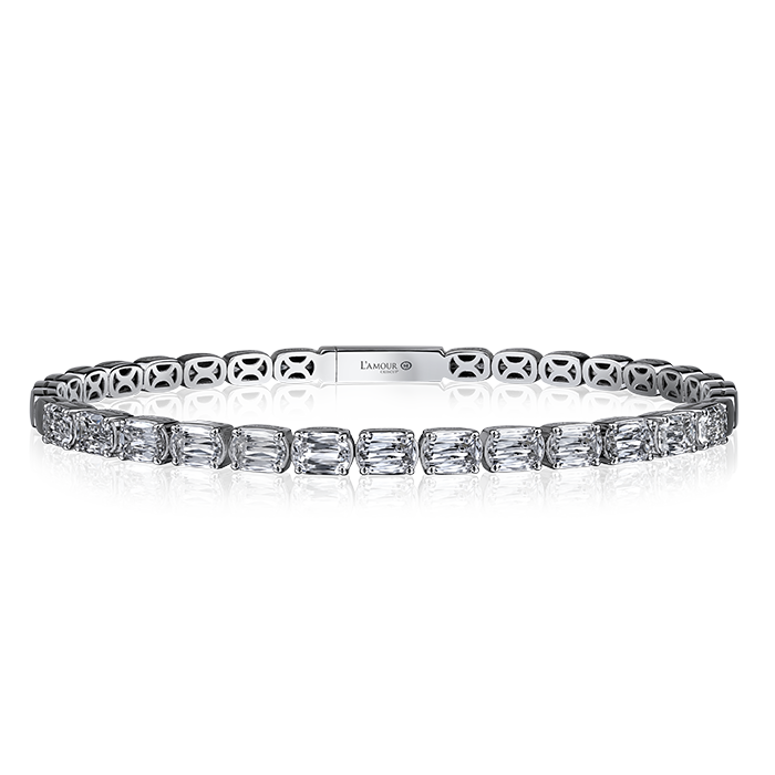 Crisscut New York L’Amour Crisscut® Classic Diamond Memory Cuff Bracelet