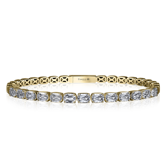 Crisscut New York L’Amour Crisscut® Classic Diamond Memory Cuff Bracelet