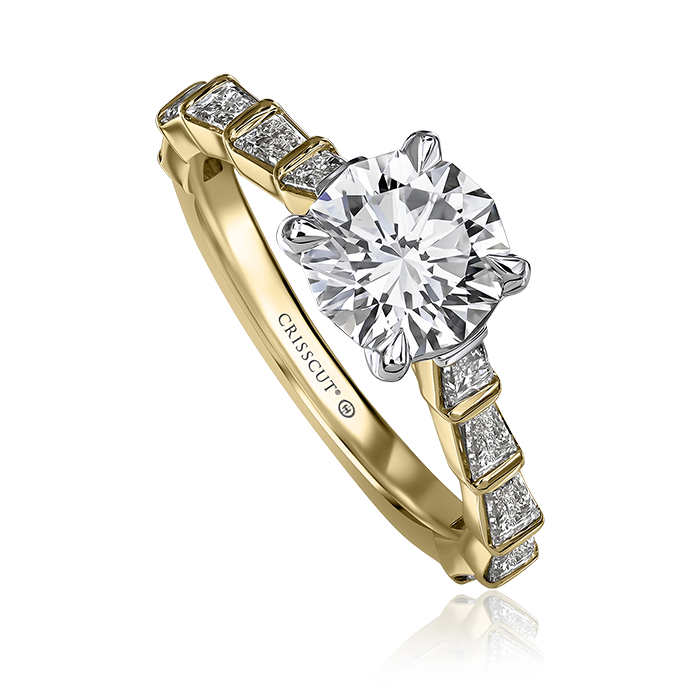 Crisscut New York Crisscut® Round Enagement Ring