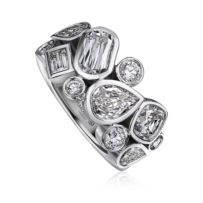 Crisscut New York Multi Shape Crisscut® Diamond Ring