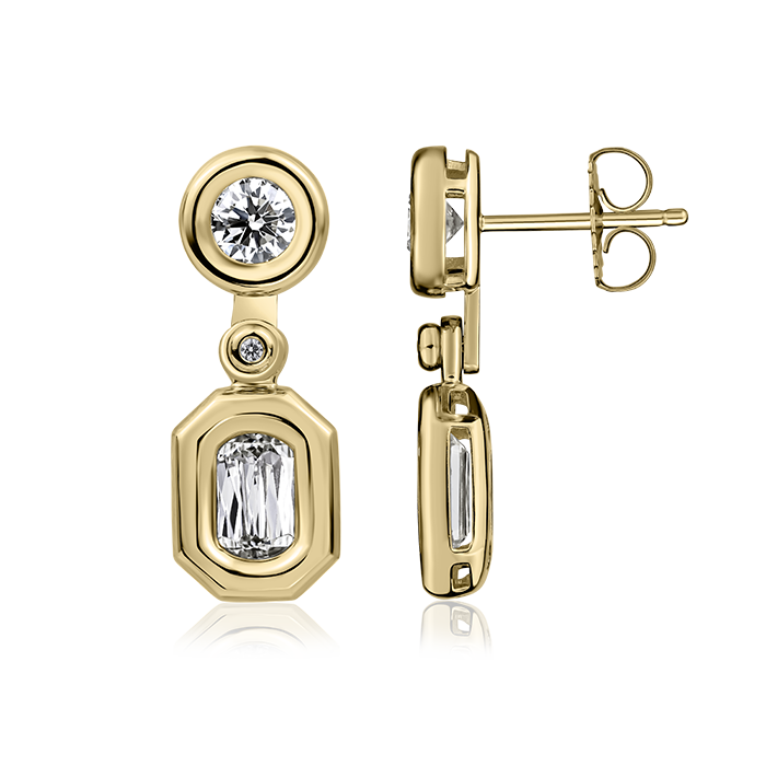 Crisscut New York L’Amour Crisscut® Classic Diamond Earrings