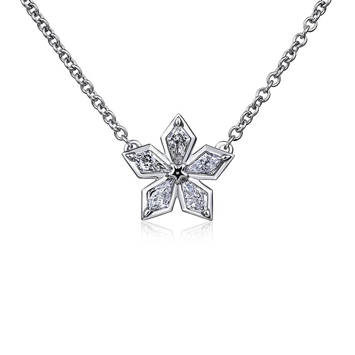 Crisscut New York Diamond Pendant