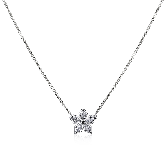 Crisscut New York Diamond Pendant