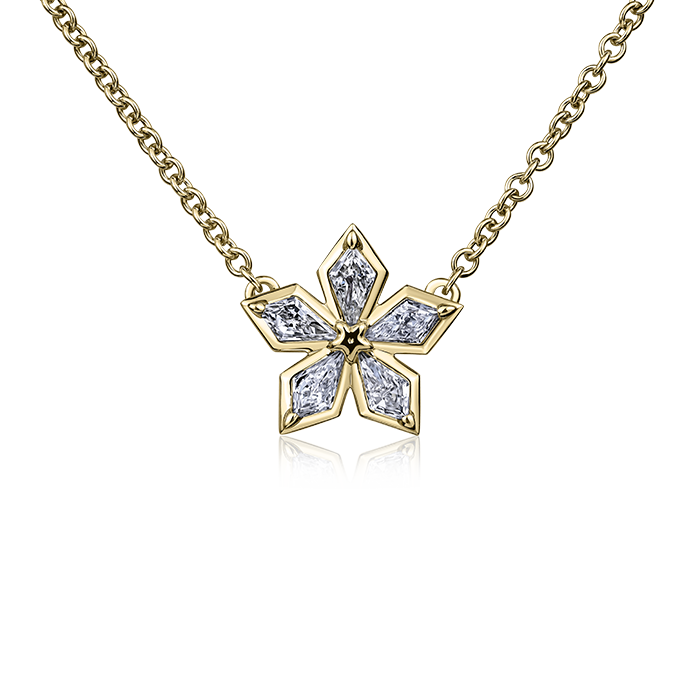 Crisscut New York Diamond Pendant