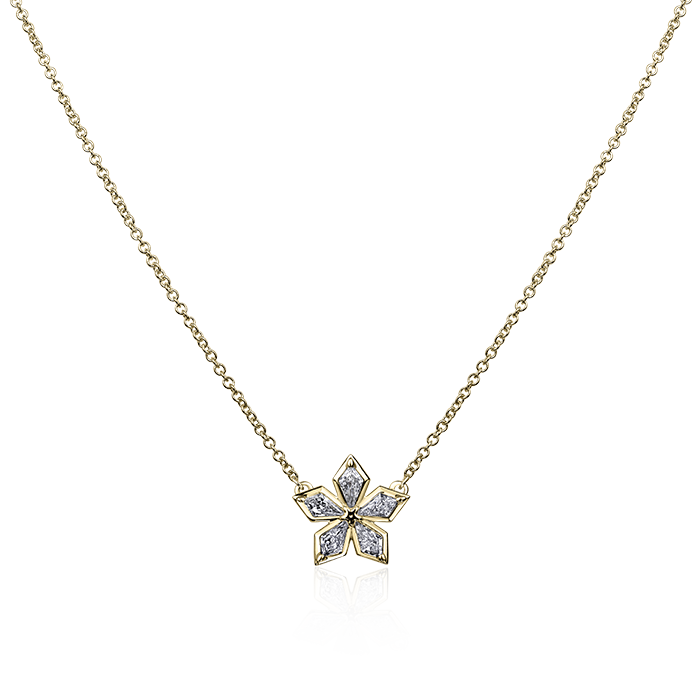 Crisscut New York Diamond Pendant