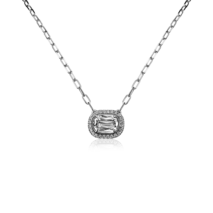 Crisscut New York L’Amour Crisscut® Classic Diamond Halo Pendant