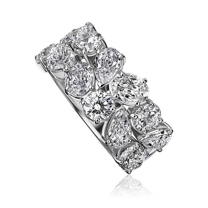 Crisscut New York L’Amour Crisscut® Mulit-Shape Diamond Band