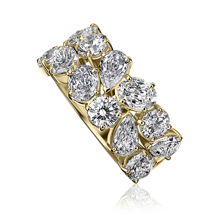 Crisscut New York L’Amour Crisscut® Mulit-Shape Diamond Band