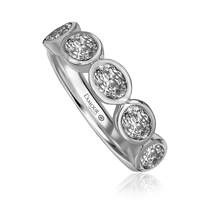 Crisscut New York L’Amour Crisscut® Oval Diamond Ring