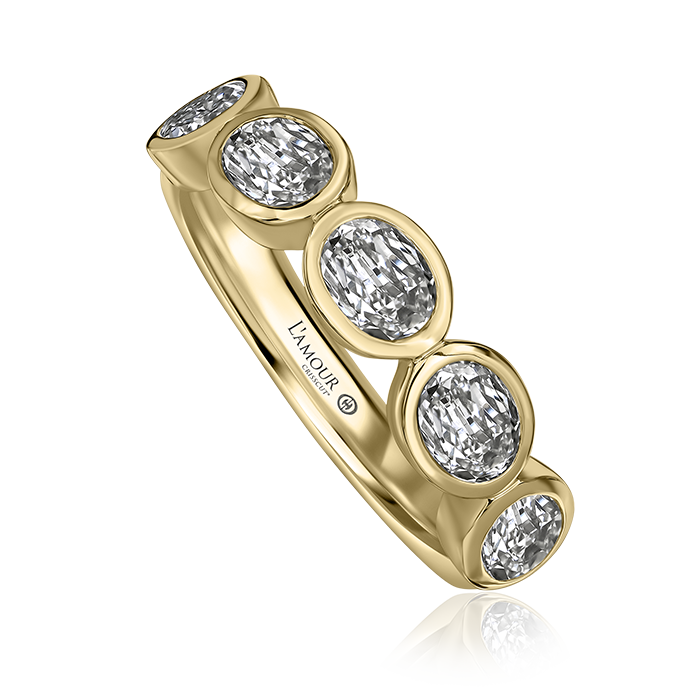 Crisscut New York L’Amour Crisscut® Oval Diamond Ring