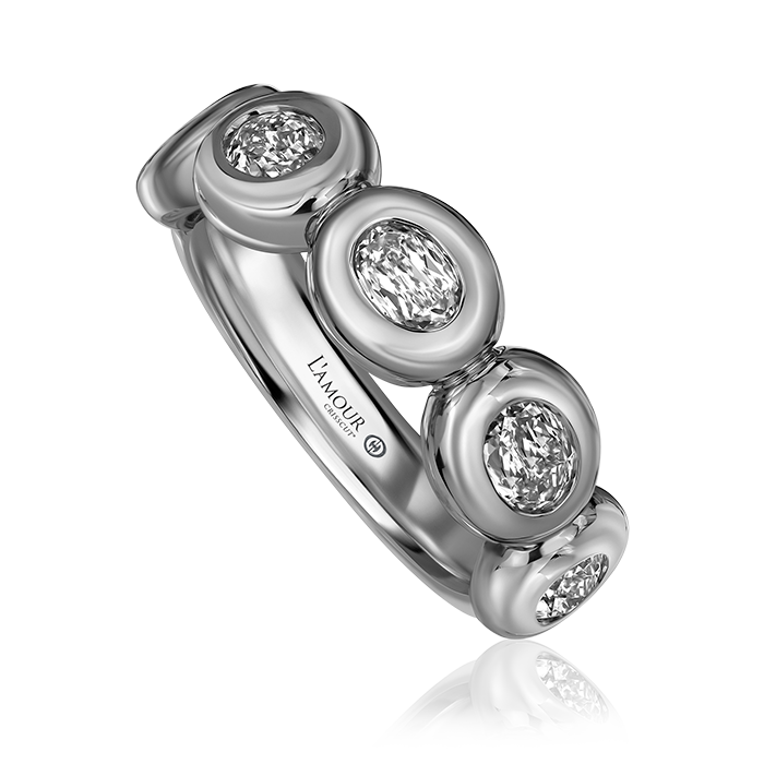 Crisscut New York L’Amour Crisscut® Oval Diamond Ring