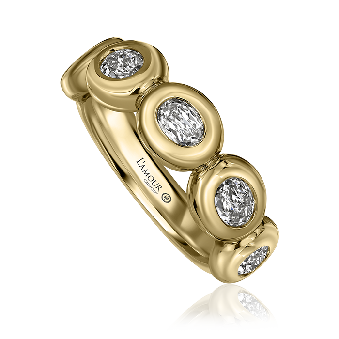 Crisscut New York L’Amour Crisscut® Oval Diamond Ring